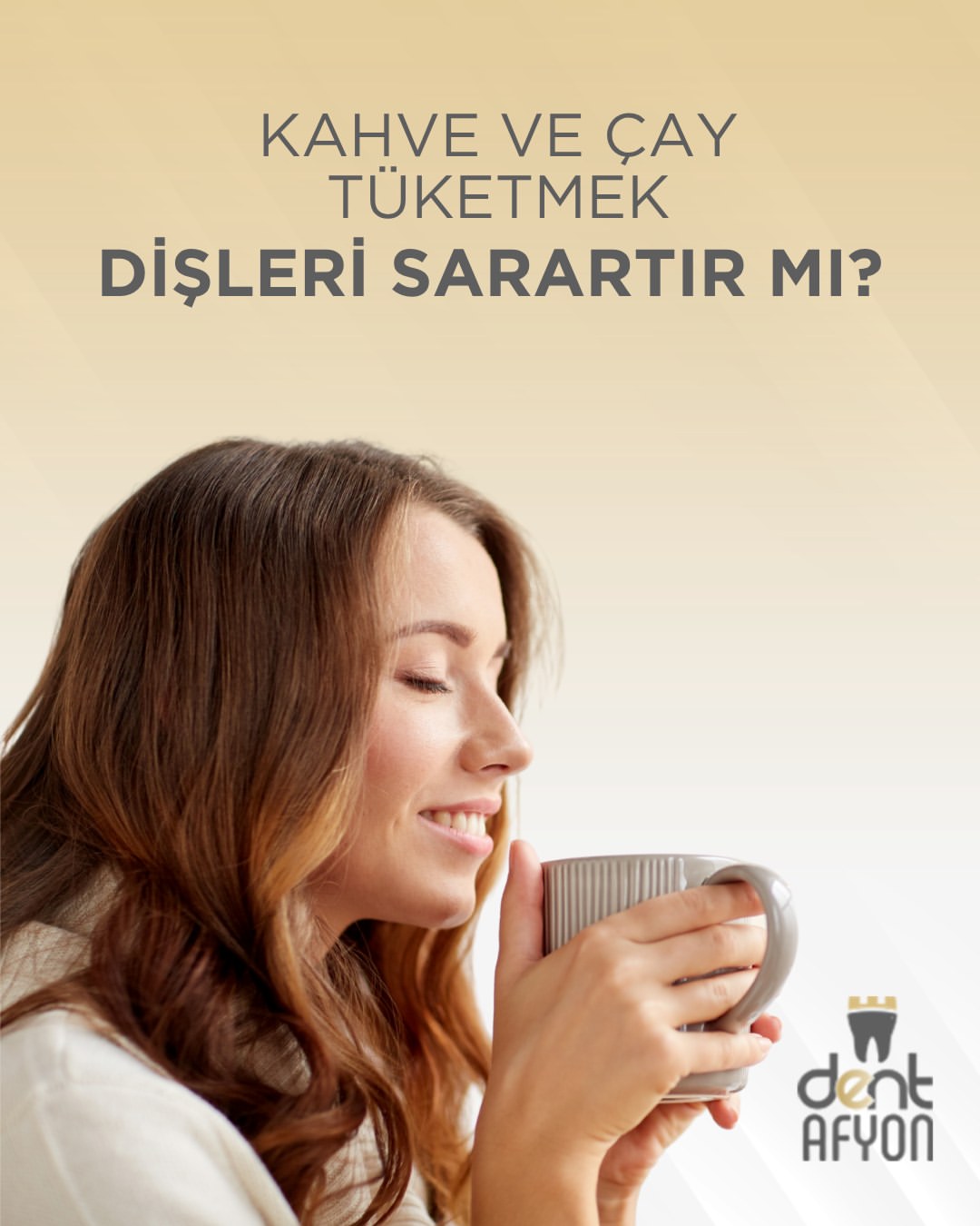 Çay ve Kahve Keyfiniz Dişlerinizi Karartıyor Mu? Afyon'da Diş Beyazlatma Çözümü